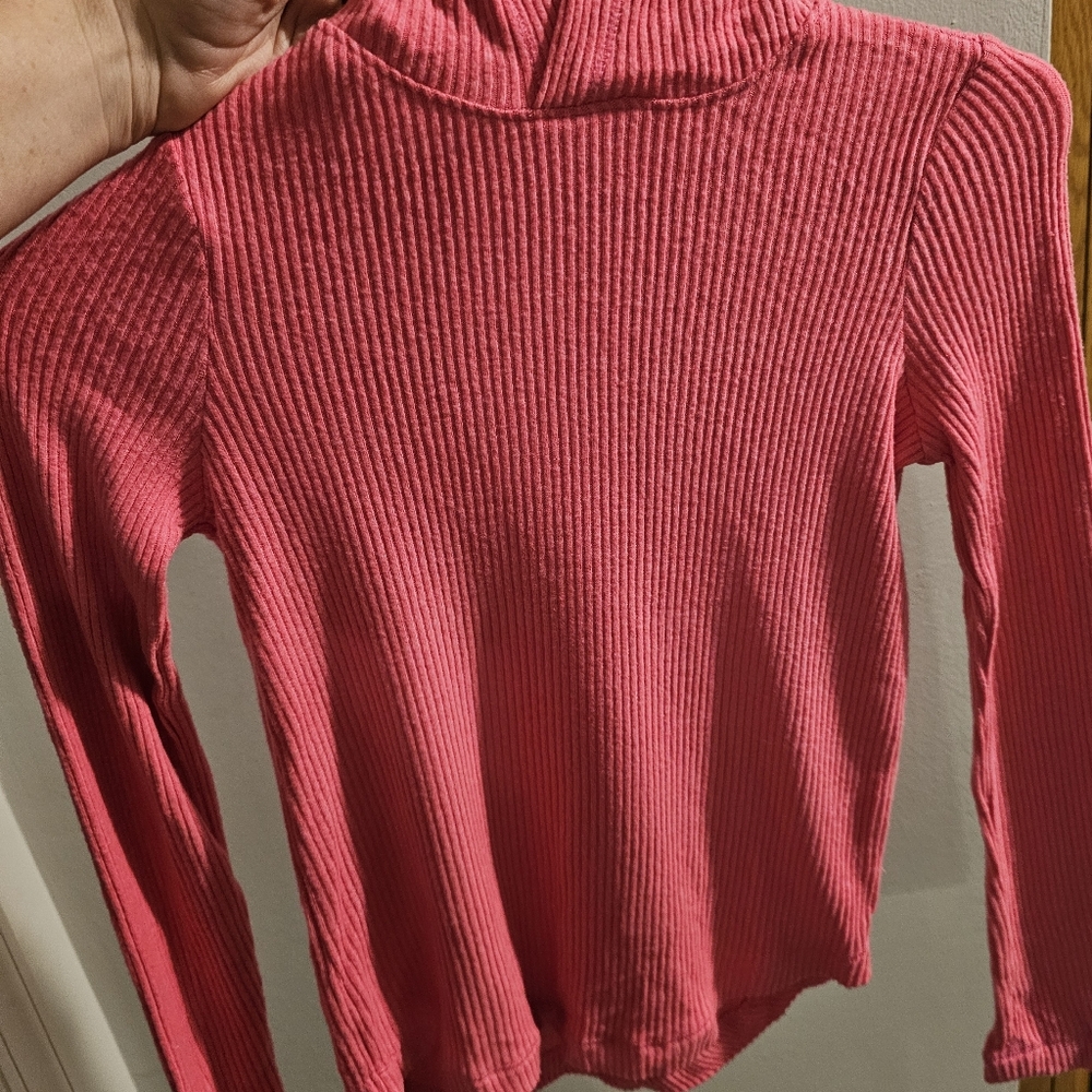 Girls super soft cotton hooded shirt